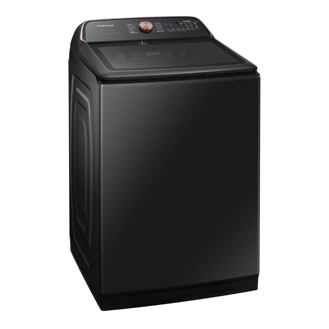 Laveuse à chargement par le haut 6,2 pi³ rapide acier inoxydable noir