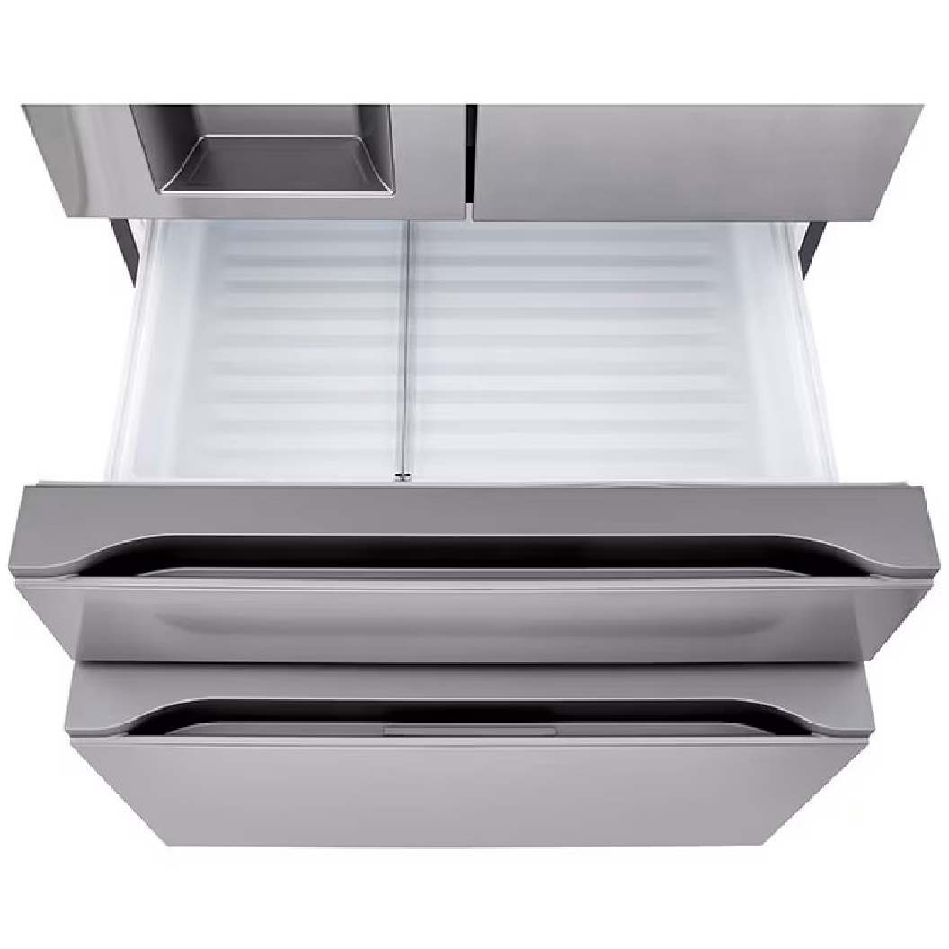 Réfrigérateur porte française intelligent 36 po, 29 pi³, 4 portes Inox avec tiroir Full-Convert™