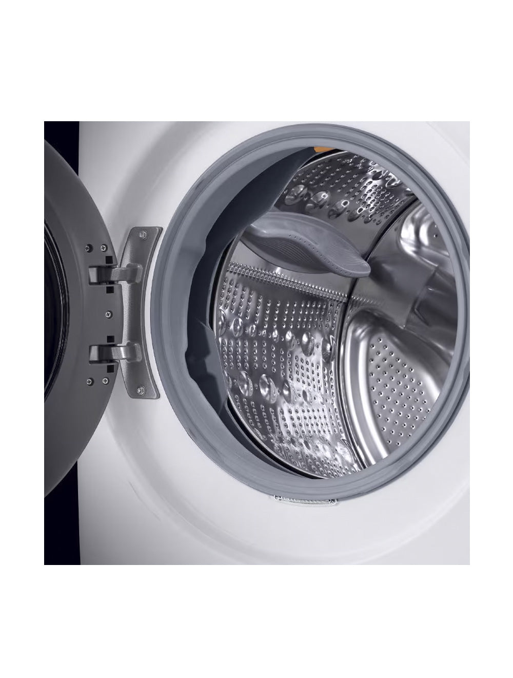 Laveuse à chargement frontal 2,4 pi³ compacte, blanche