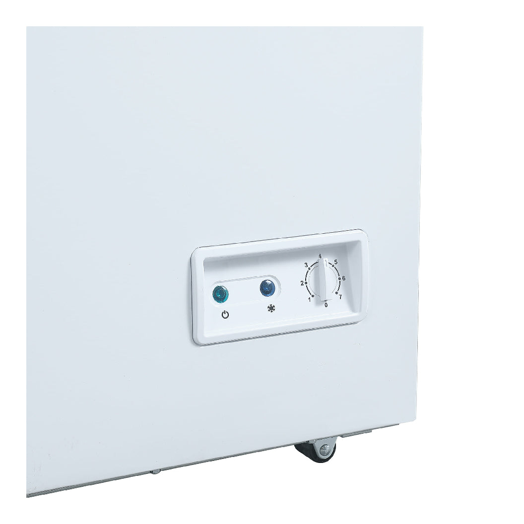 Congélateur coffre à 2 portes 67 po, 17,3 pi³ Blanc