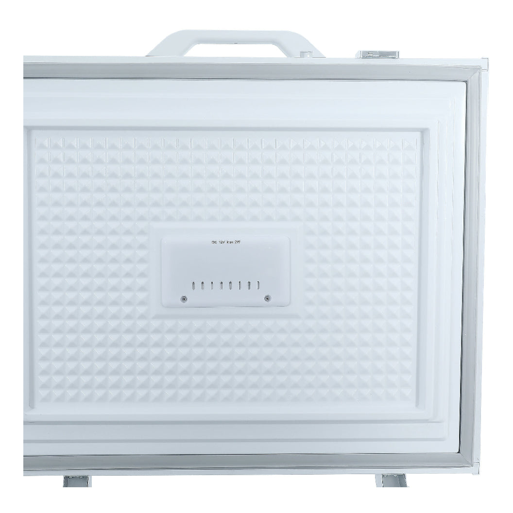 Congélateur coffre à 2 portes 67 po, 17,3 pi³ Blanc