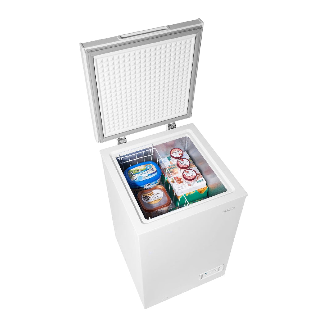 Congélateur coffre 21 po, 3,5 pi³ Blanc - Compact et léger