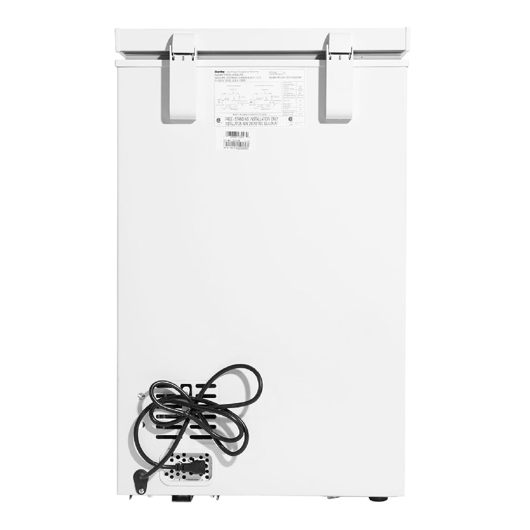 Congélateur coffre 21 po, 3,5 pi³ Blanc - Compact et léger