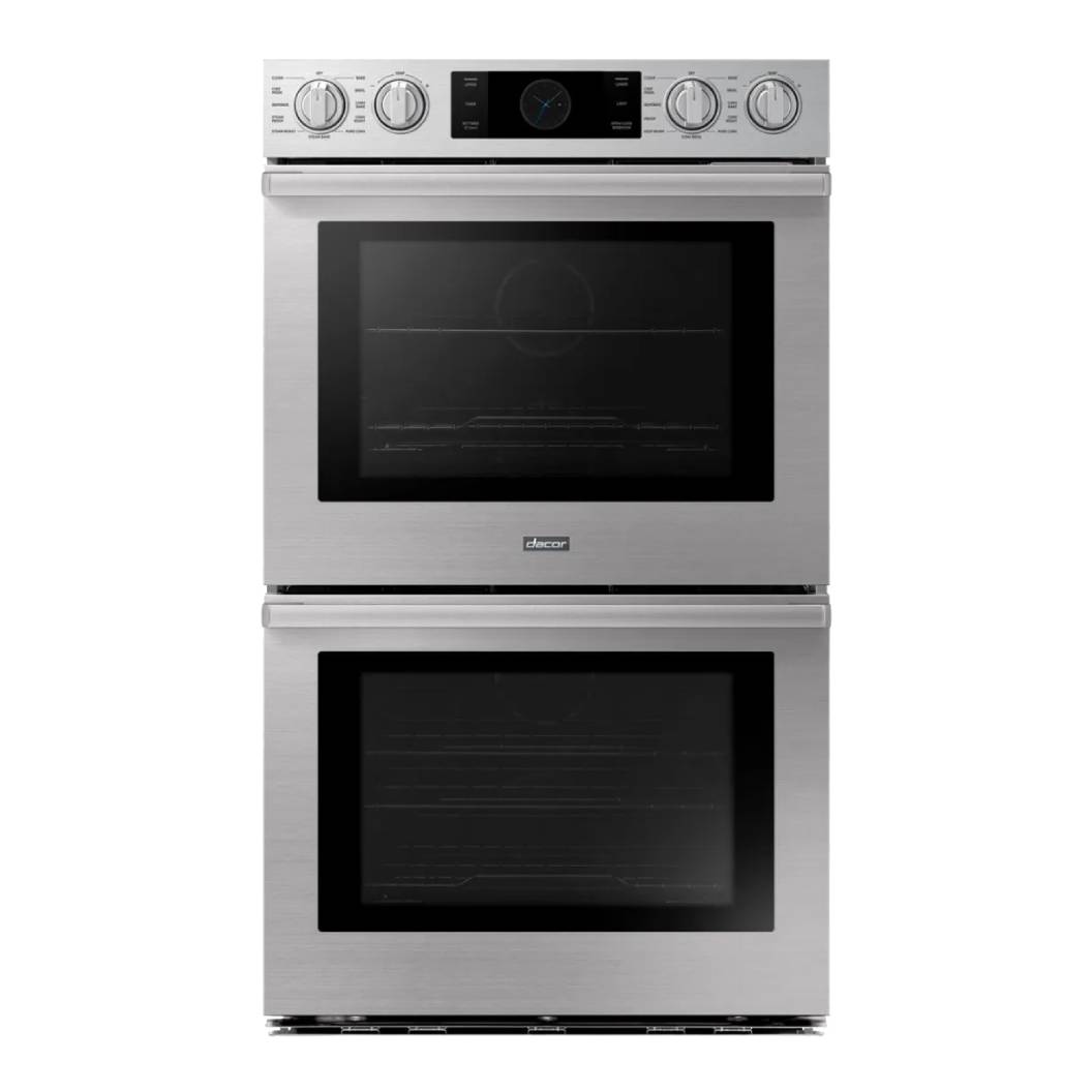 Four encastrable double à vapeur 30 po Inox Argent