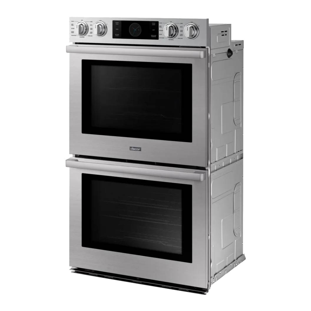 Four encastrable double à vapeur 30 po Inox Argent