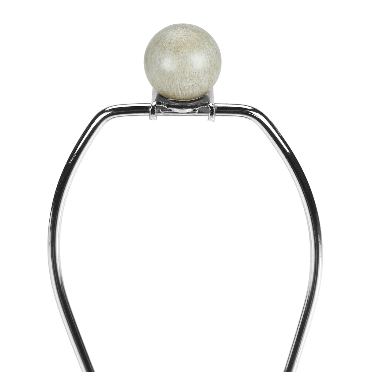 Lampe de table en béton beige lisse 24 po.