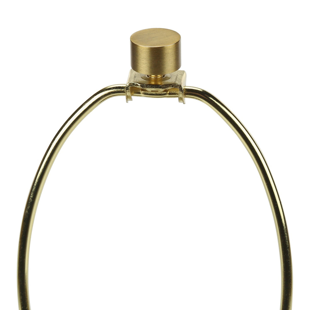 Lampe de table en résine noire et dorée 24 po.