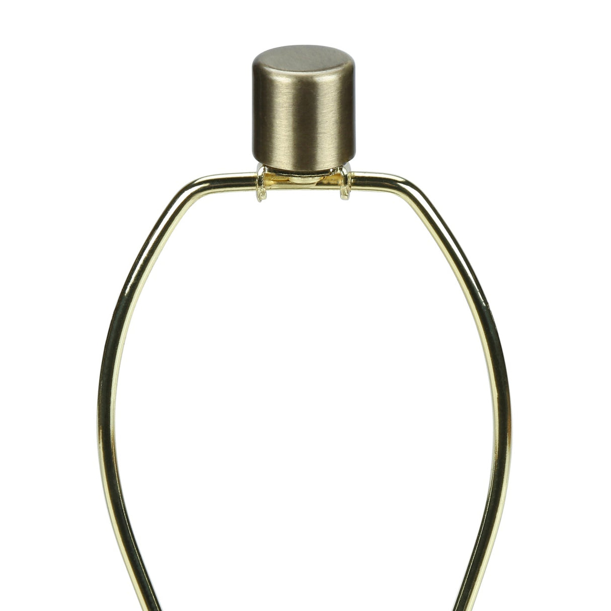 Lampe de table en béton noir et or 24 po.