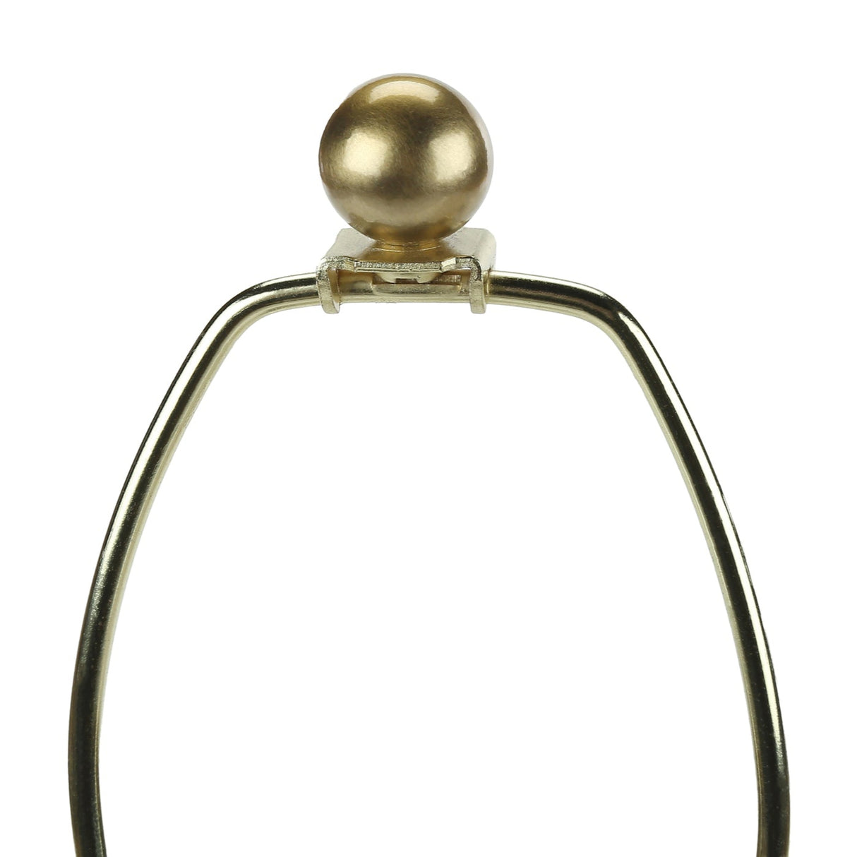 Lampe de table en céramique bleue incurvée 24 po.