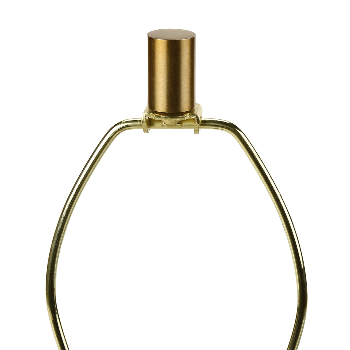 Lampe de table en béton noir et accents de métal doré 25 po - I 9629