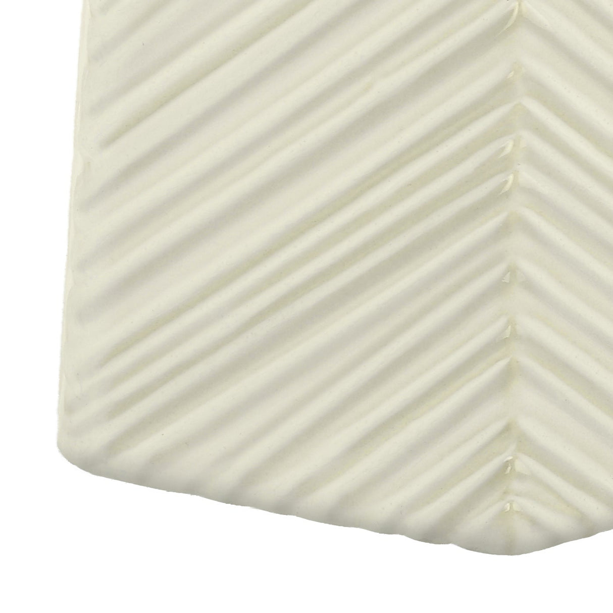 Lampe de table en céramique blanche 29 po.