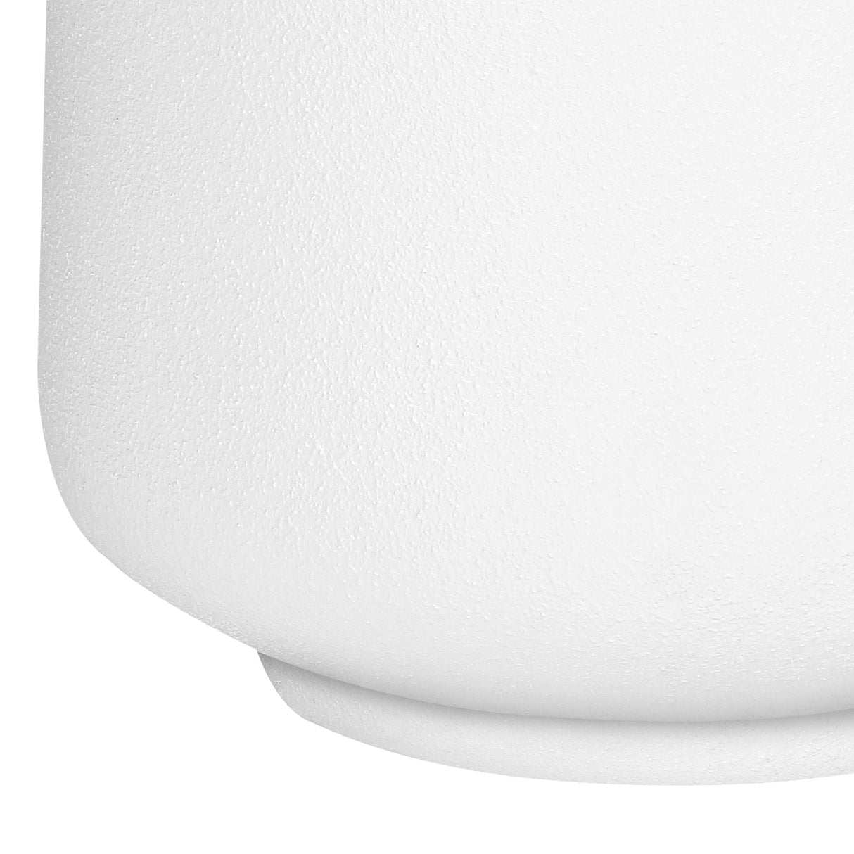 Lampe de table en céramique crème texturée 26 po - I 9716