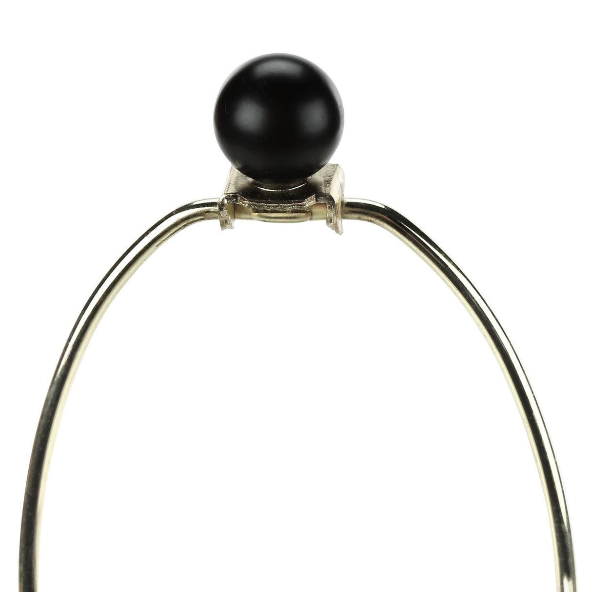 Lampe de table en métal noir texturé 26 po - I 9615