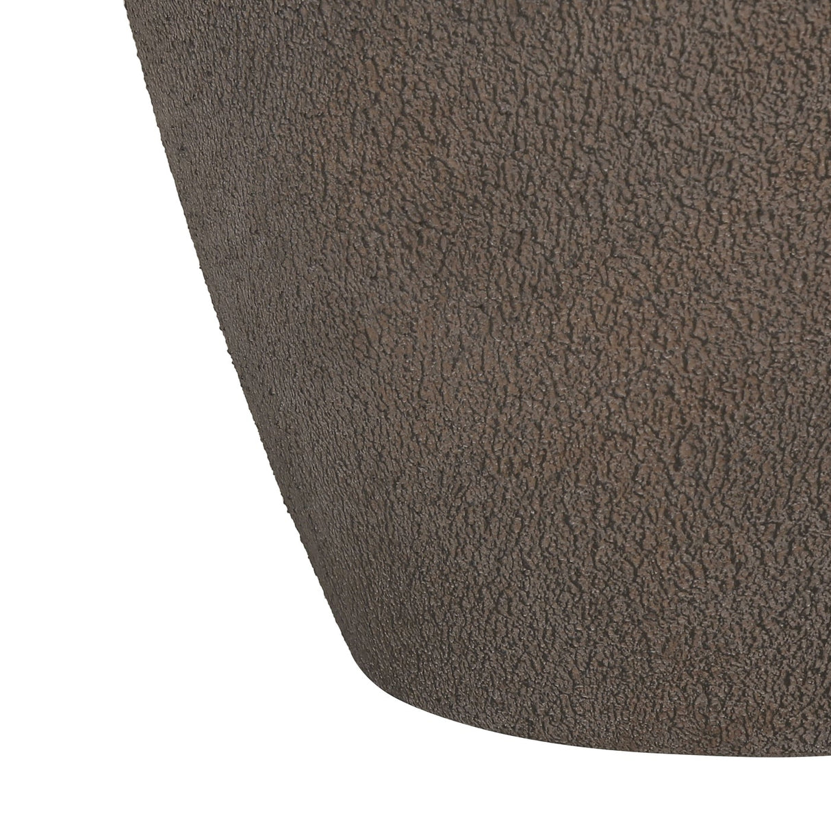 Lampe de table en céramique grise texturée 27 po - I 9709