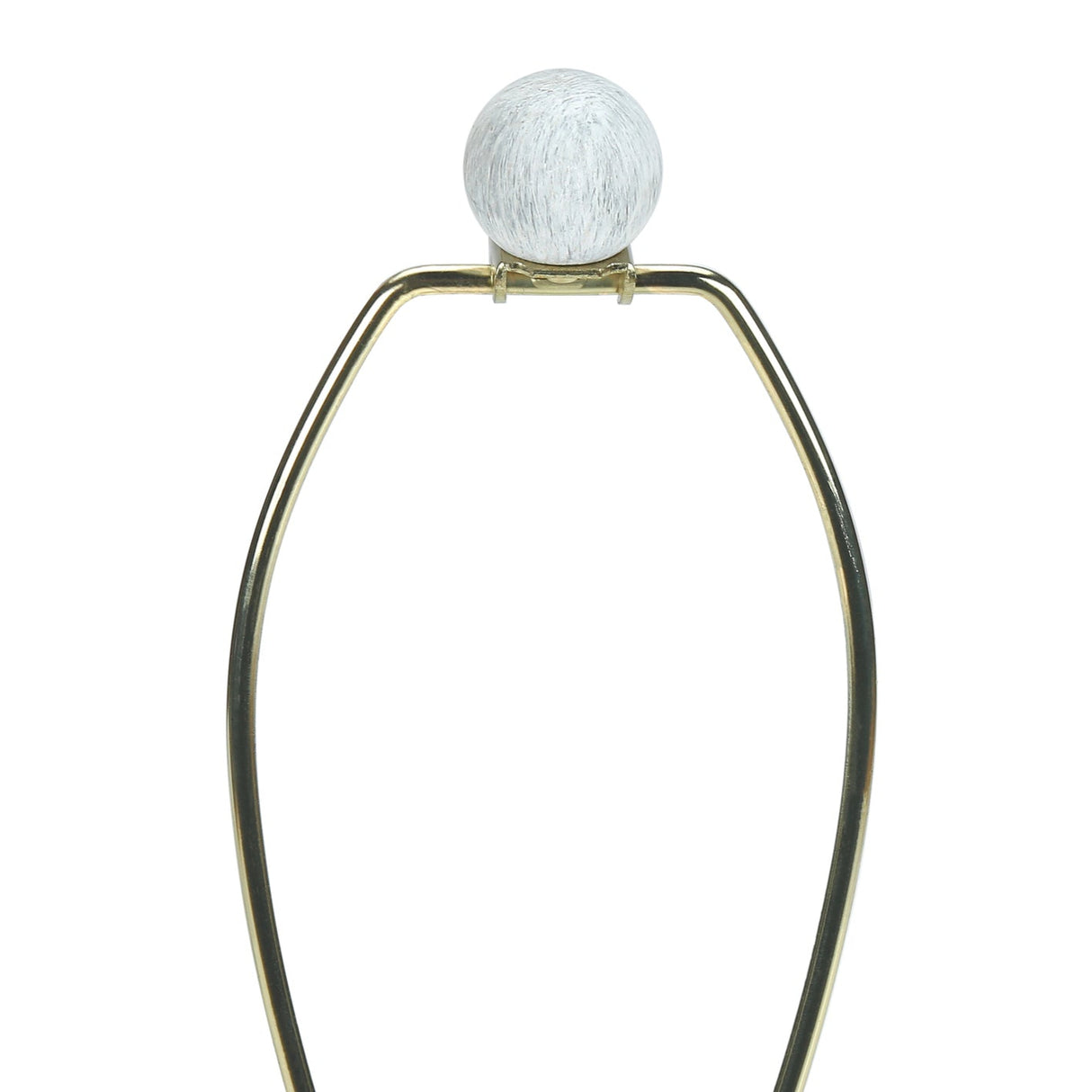 Lampe de table en résine blanc crème 28 po.