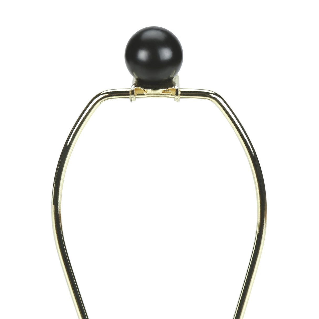 Lampe de table en céramique noire texturée 24 po.