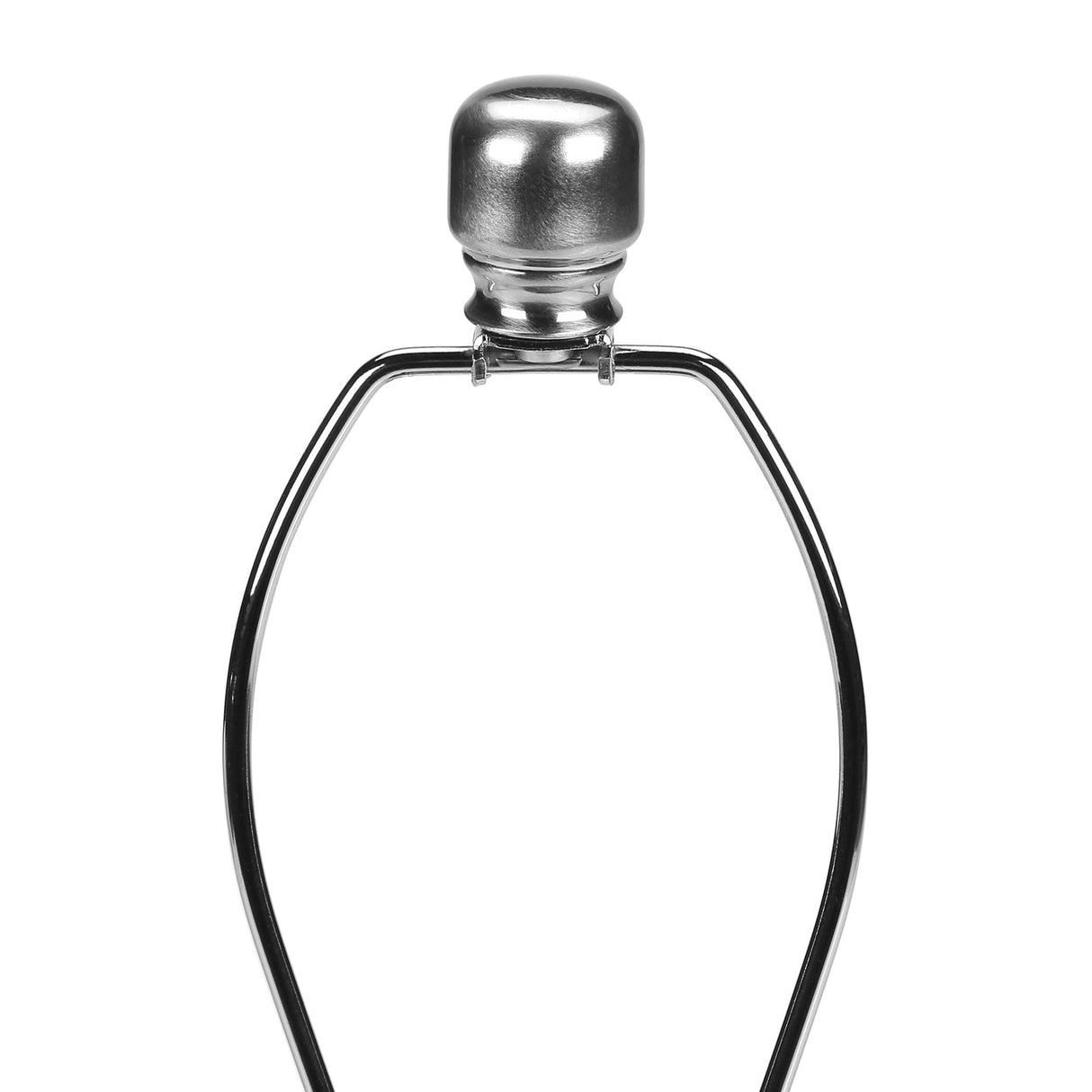 Lampe de table en céramique émaillée noire 26 po.