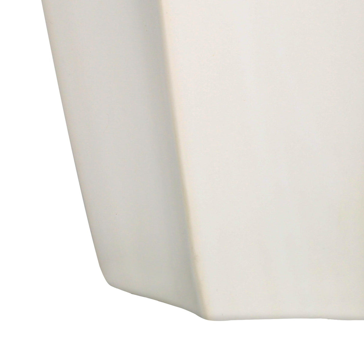 Lampe de table en céramique blanc crème 27 po.