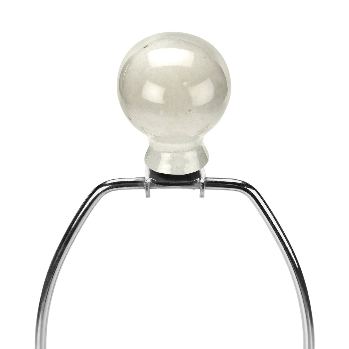 Lampe de table en céramique crème 31 po.
