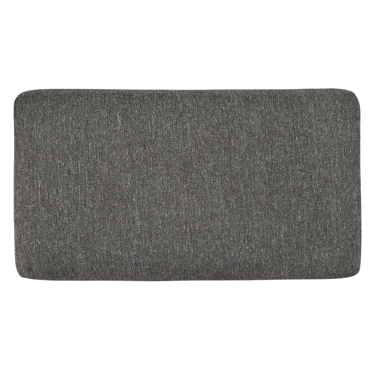 Ottoman en tissu gris étain - Gardiner