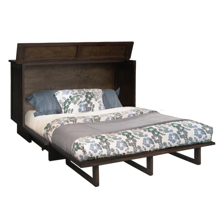 Cabinet lit avec matelas Clifton - Grand