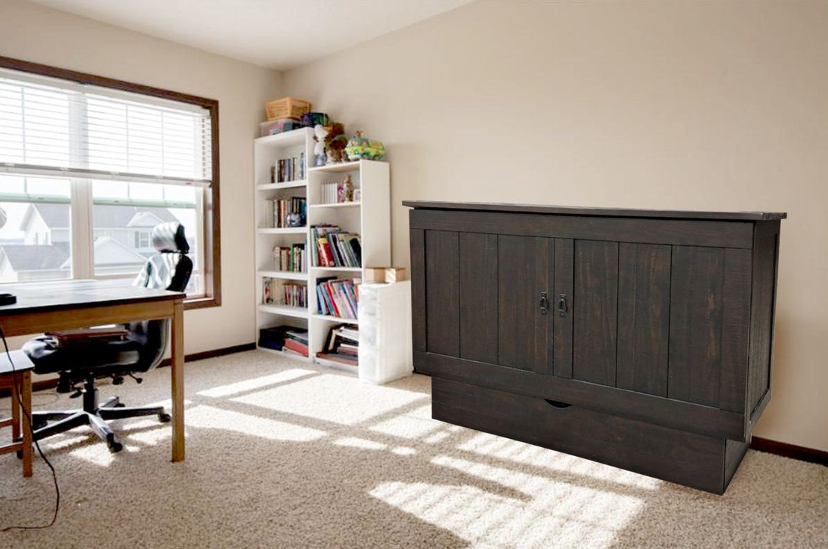 Cabinet-lit avec matelas 60 po. - Clifton