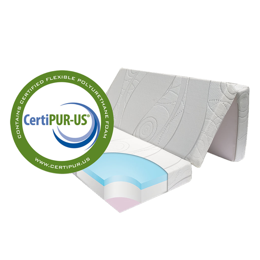 Cabinet lit avec matelas Caspian - Grand