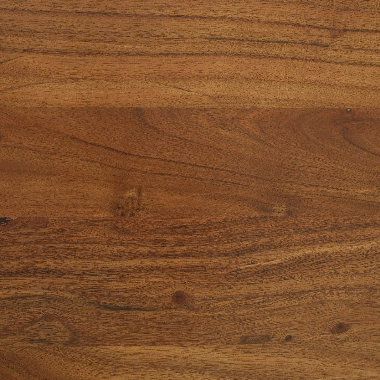 Ensemble de 2 chaises de salle à manger en bois et sangles de cuir - Fortmaine