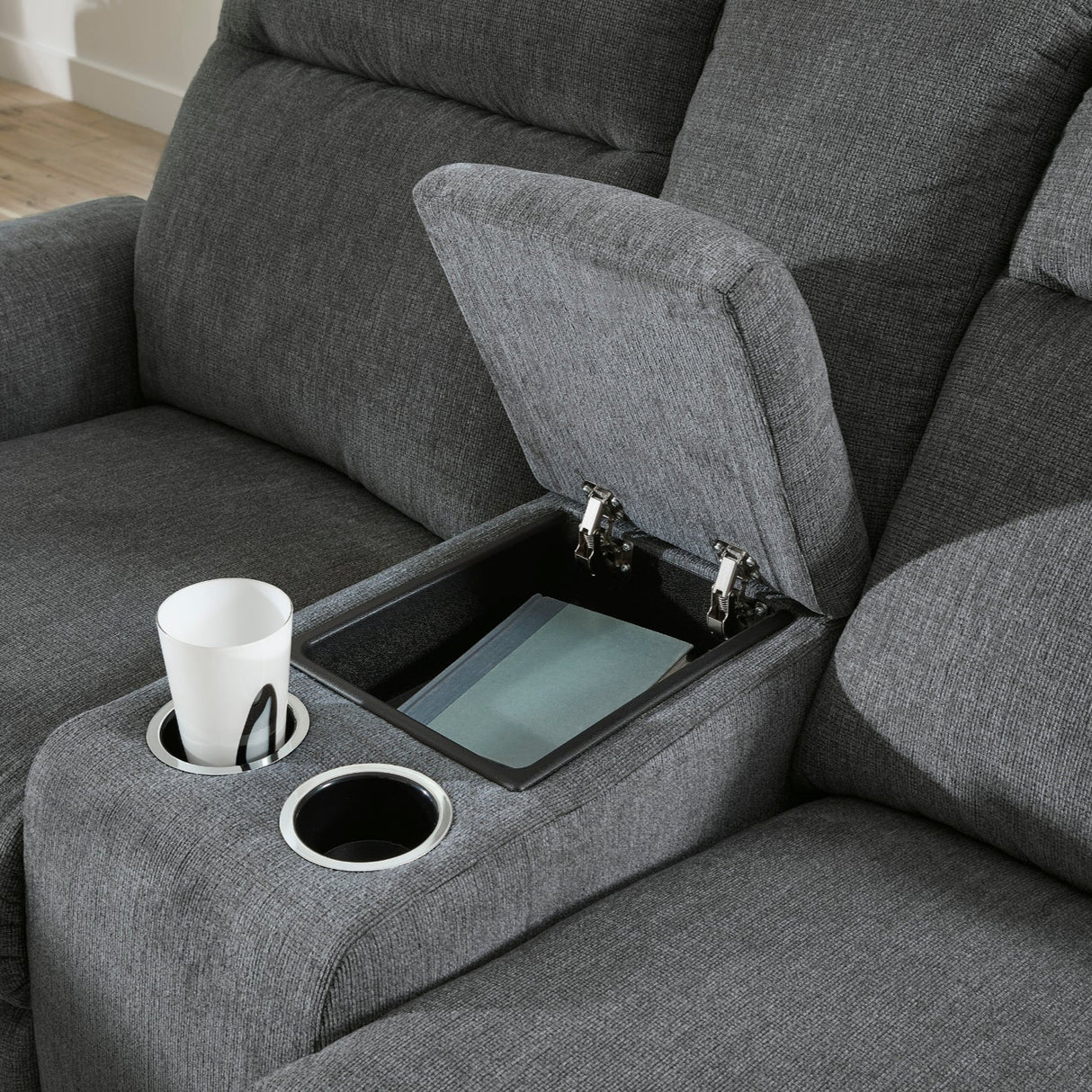 Causeuse motorisée en tissu - Barnsana