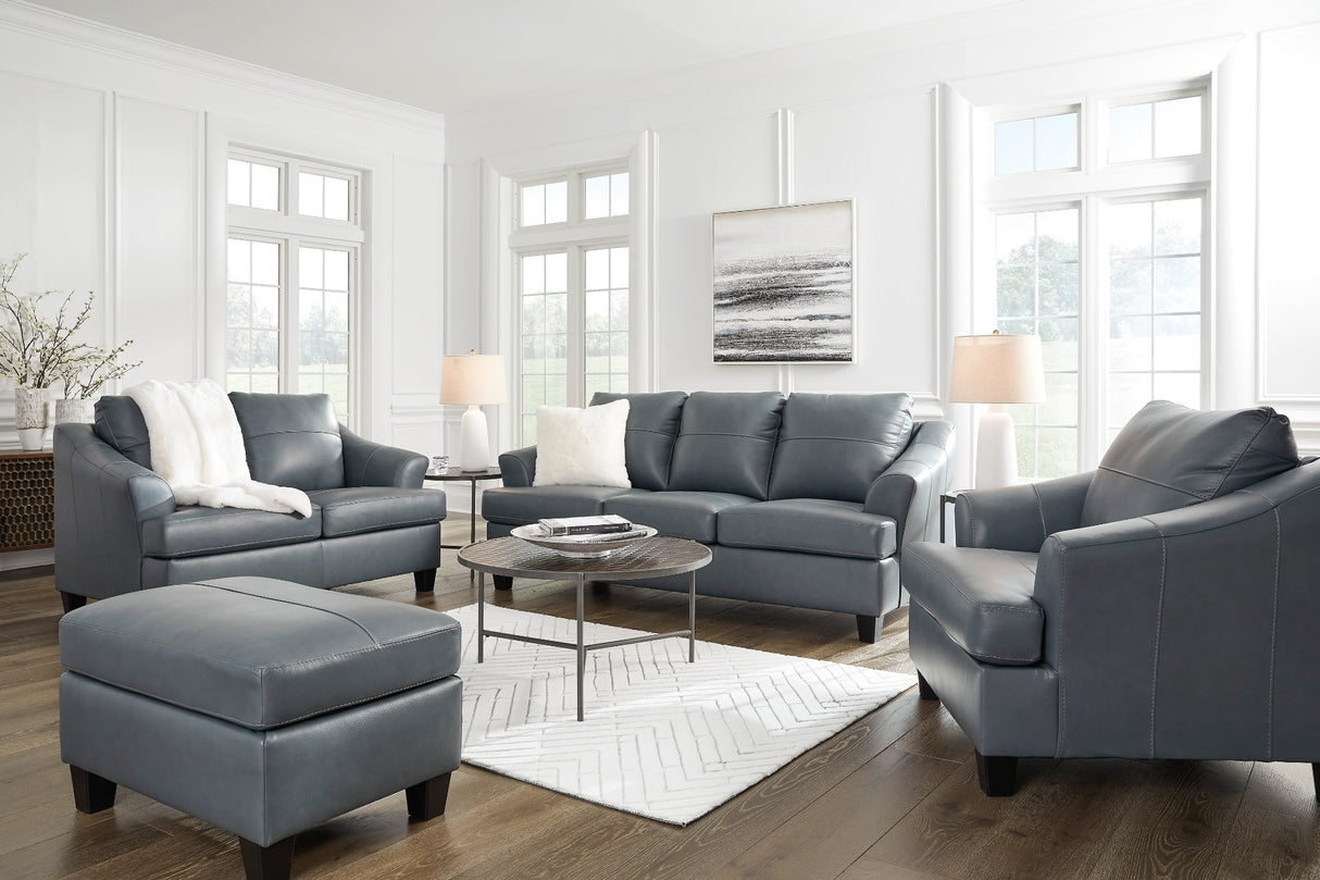 Ottoman en cuir - Genoa