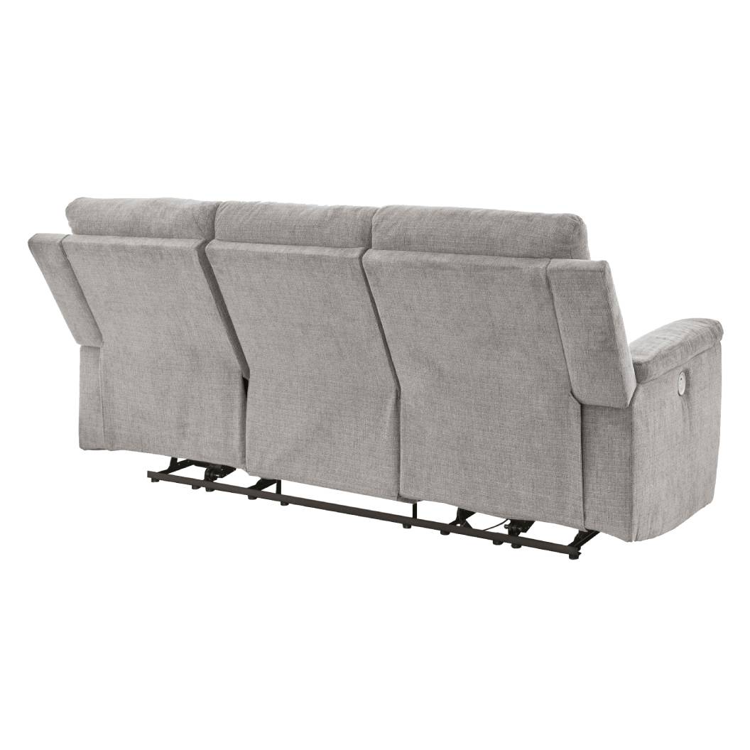 Sofa motorisé en tissu gris - Barnsana