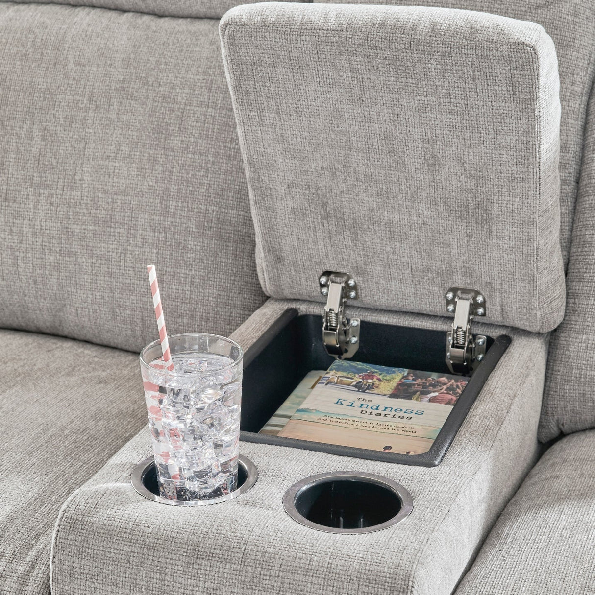 Causeuse motorisée en tissu - Barnsana