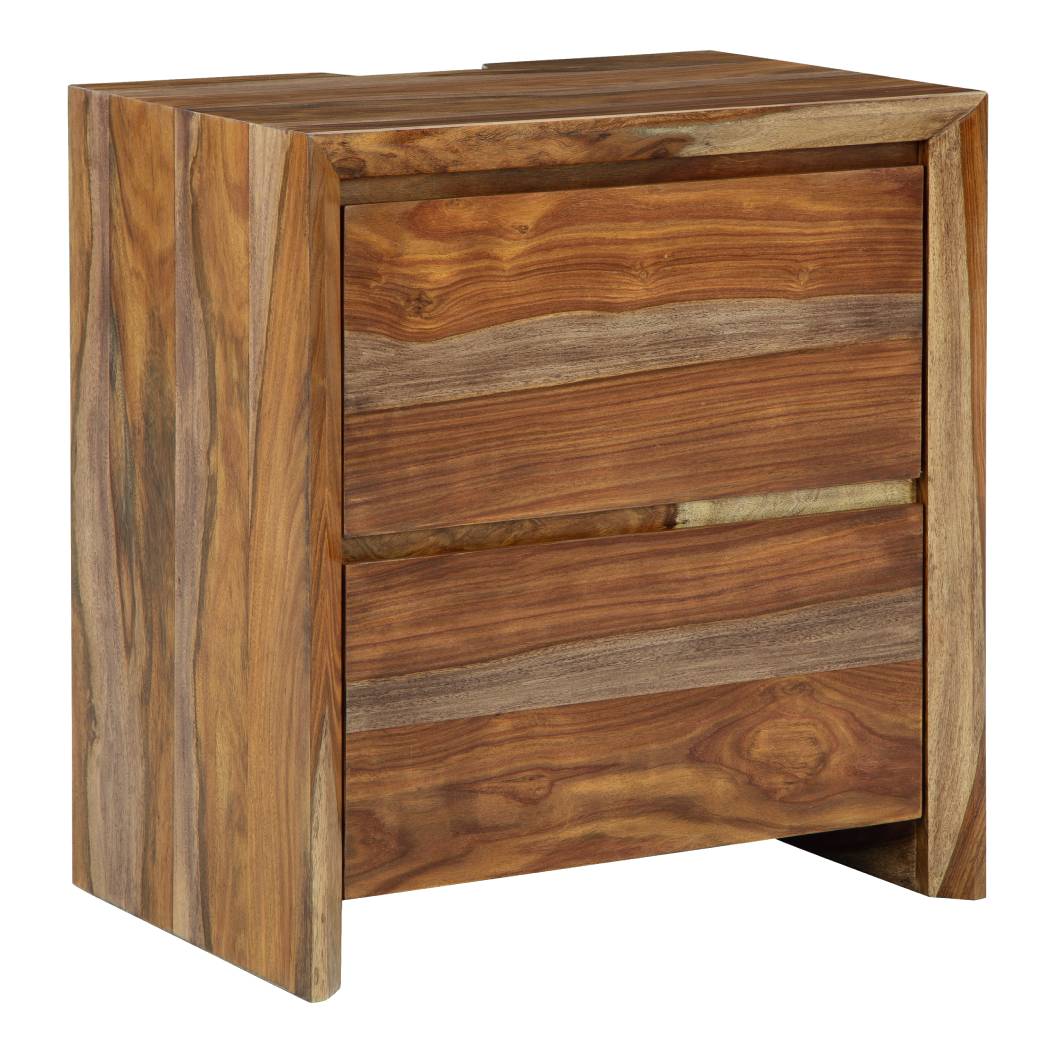 Table de chevet Brun en bois - Dressonni