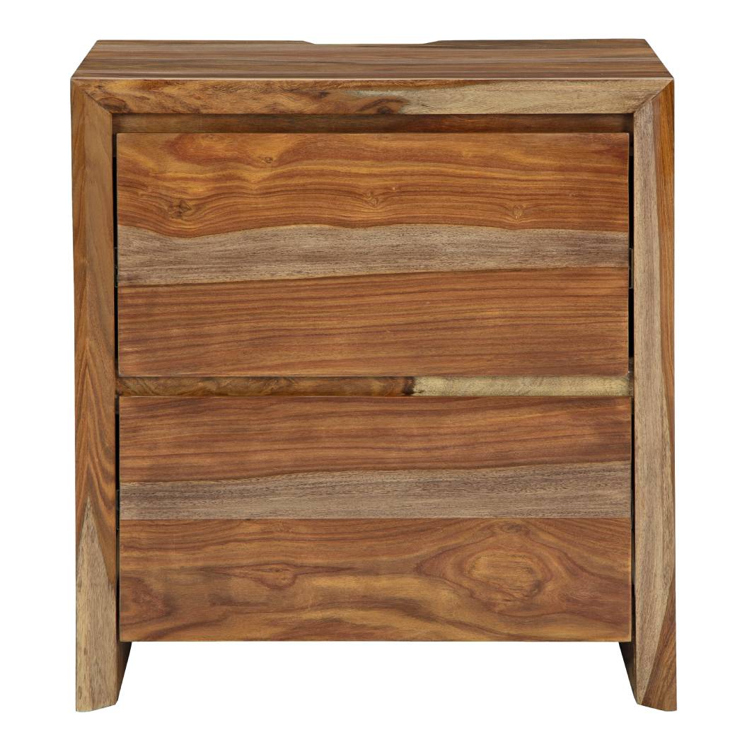 Table de chevet Brun en bois - Dressonni