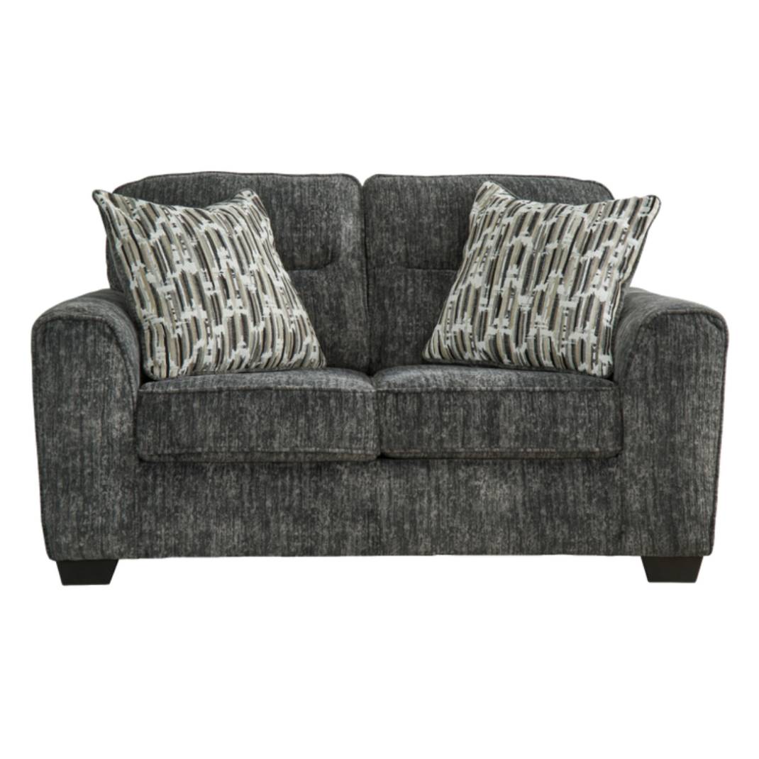 Causeuse en tissu avec coussins - Lonoke