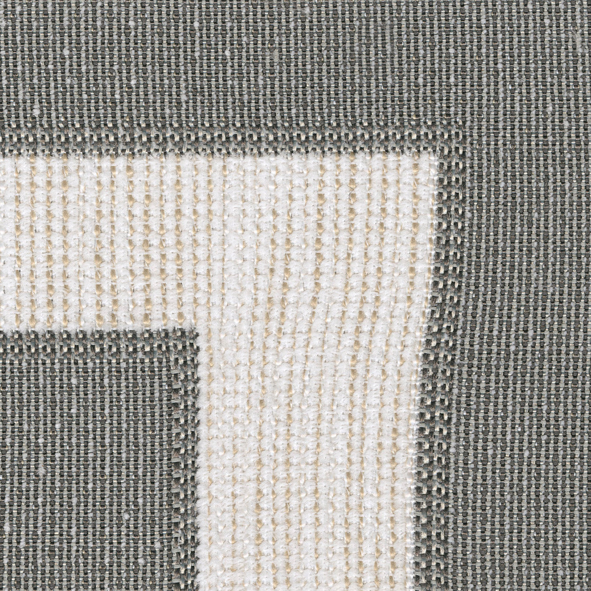 Causeuse motorisée en tissu gris pâle avec console - Biscoe