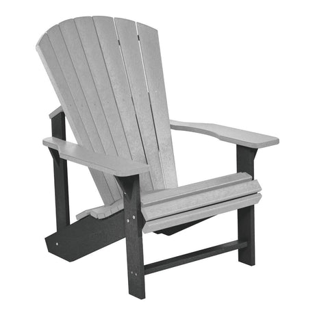 Chaise extérieure en plastique recyclé - Adirondack Classique C01