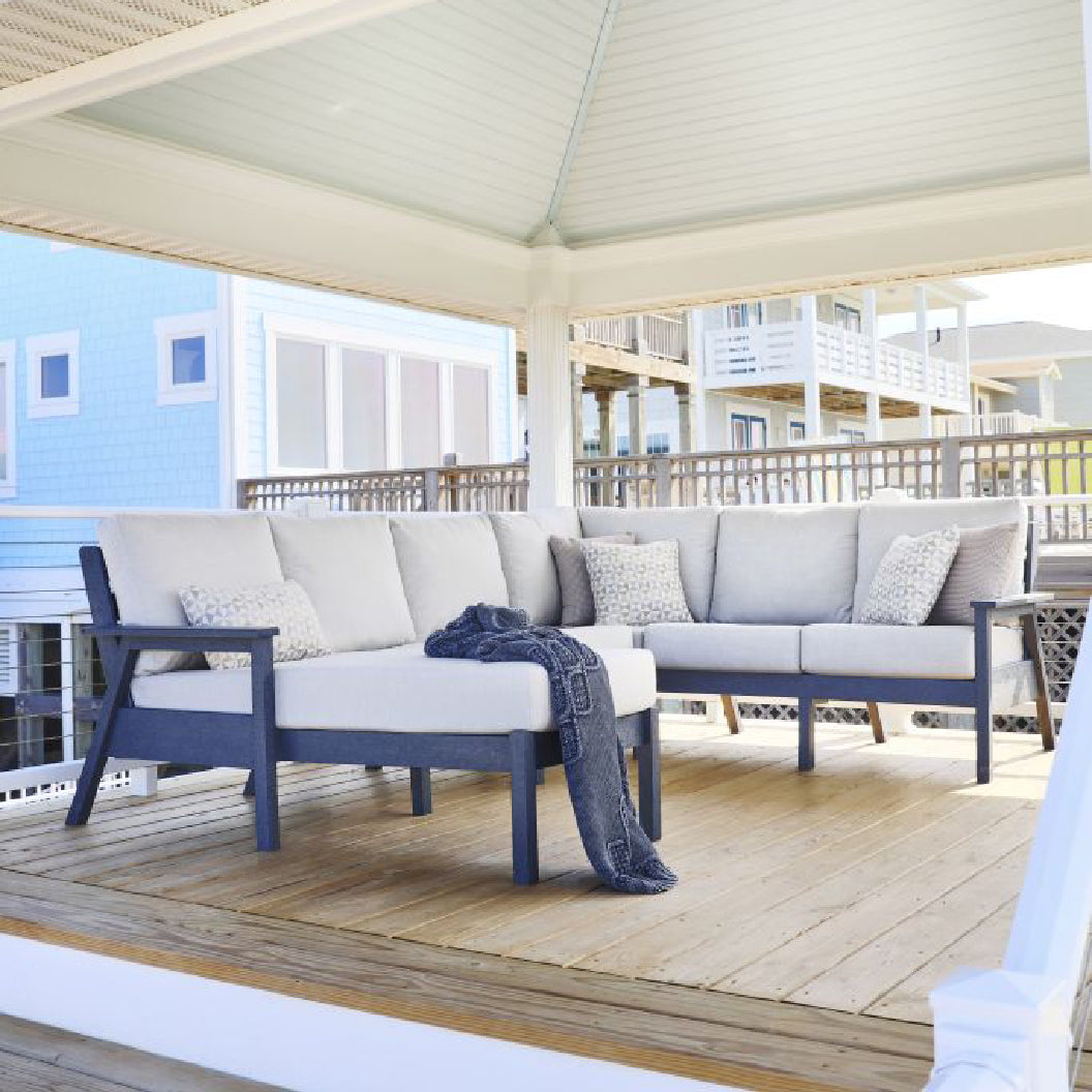 Extension modulaire extérieure en plastique recyclé - Tofino DSF285