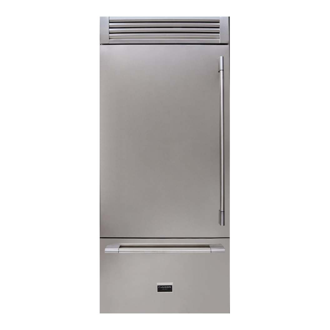 Réfrigérateur à congélateur inférieur 36 po, 18,5 pi³ Inox - Sofia Pro avec charnière gauche