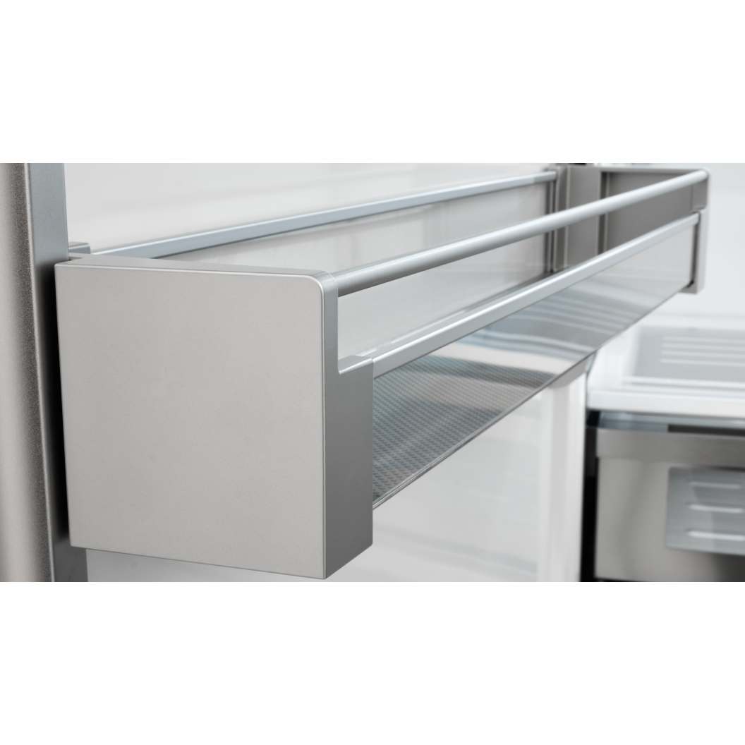 Réfrigérateur à congélateur inférieur 36 po, 18,5 pi³ Inox - Sofia Pro avec charnière gauche