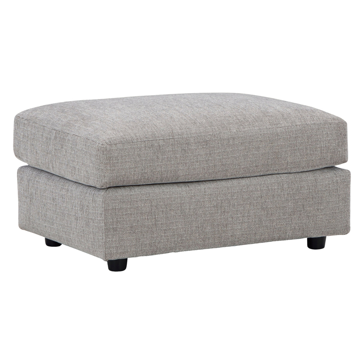 Ottoman en tissu gris - Stairatt