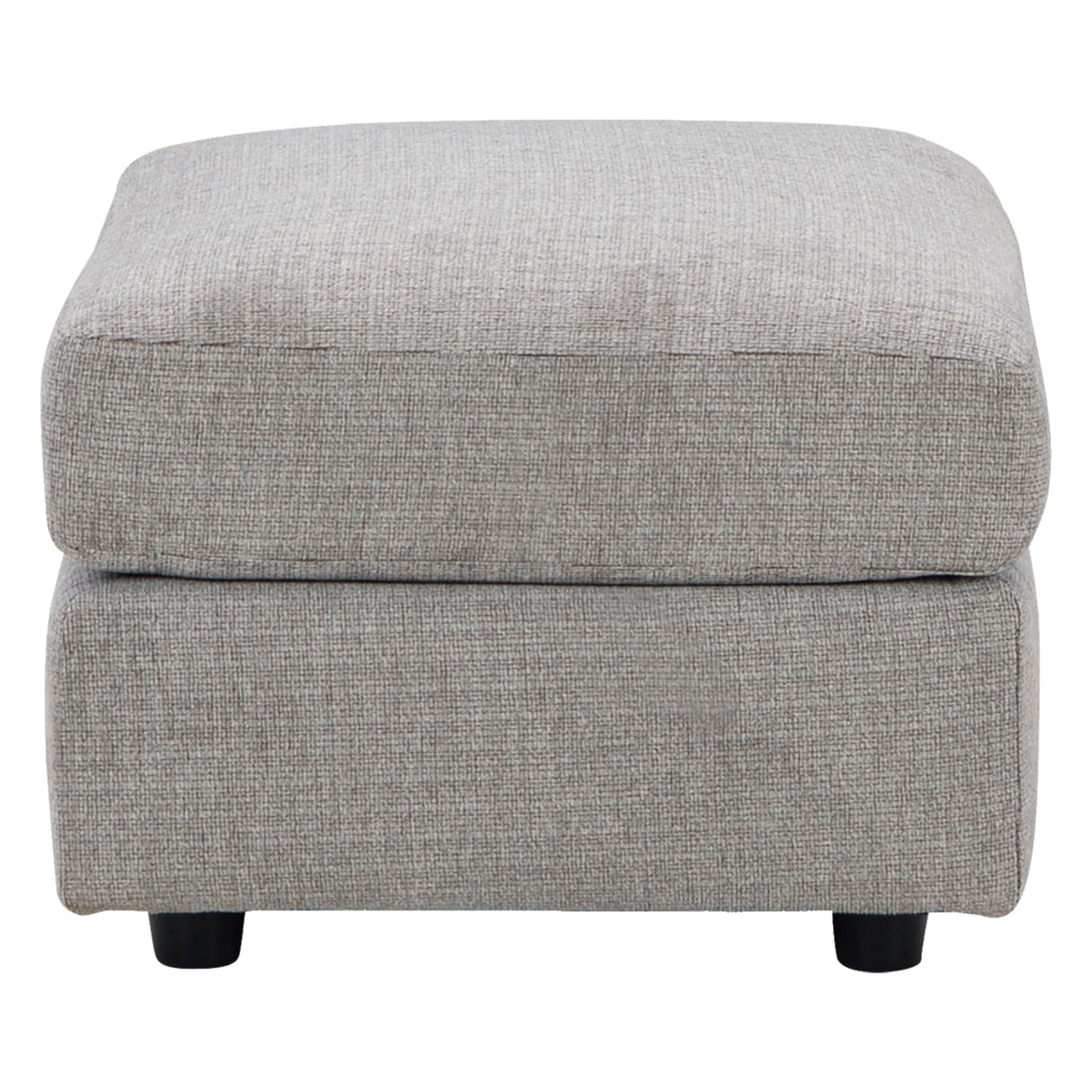 Ottoman en tissu gris - Stairatt