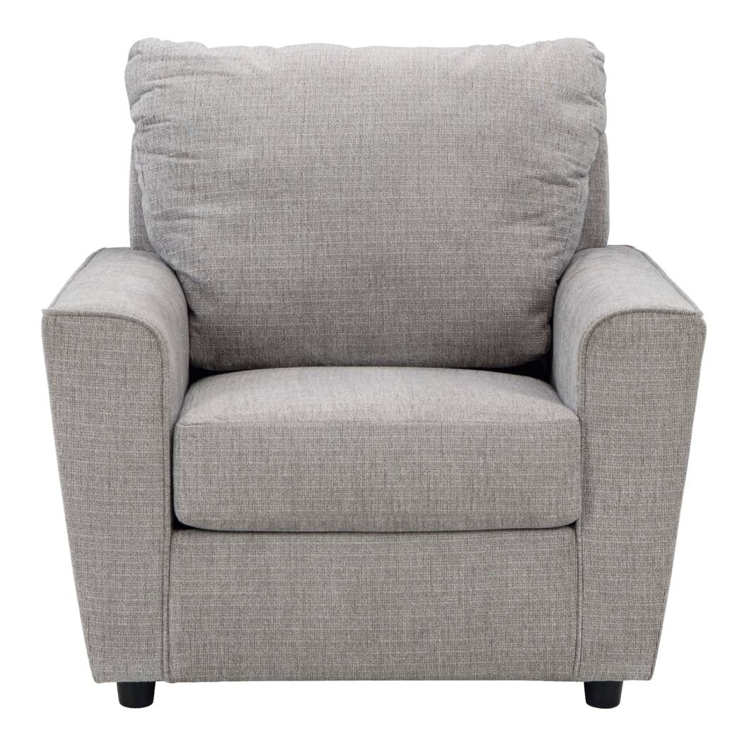Fauteuil en tissu gris - Stairatt