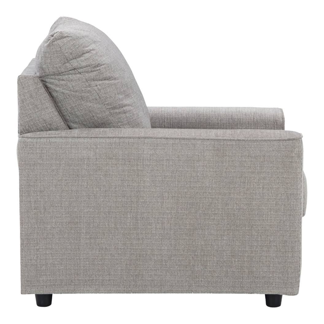 Fauteuil en tissu gris - Stairatt
