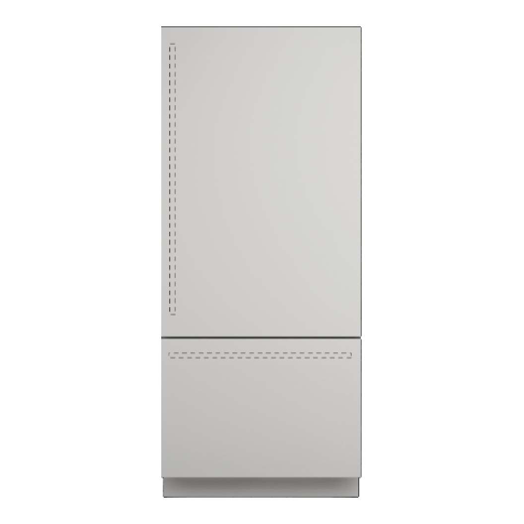 Réfrigérateur encastrable 36 po, 18,5 pi³ - Panneau requis avec machine à glaçons