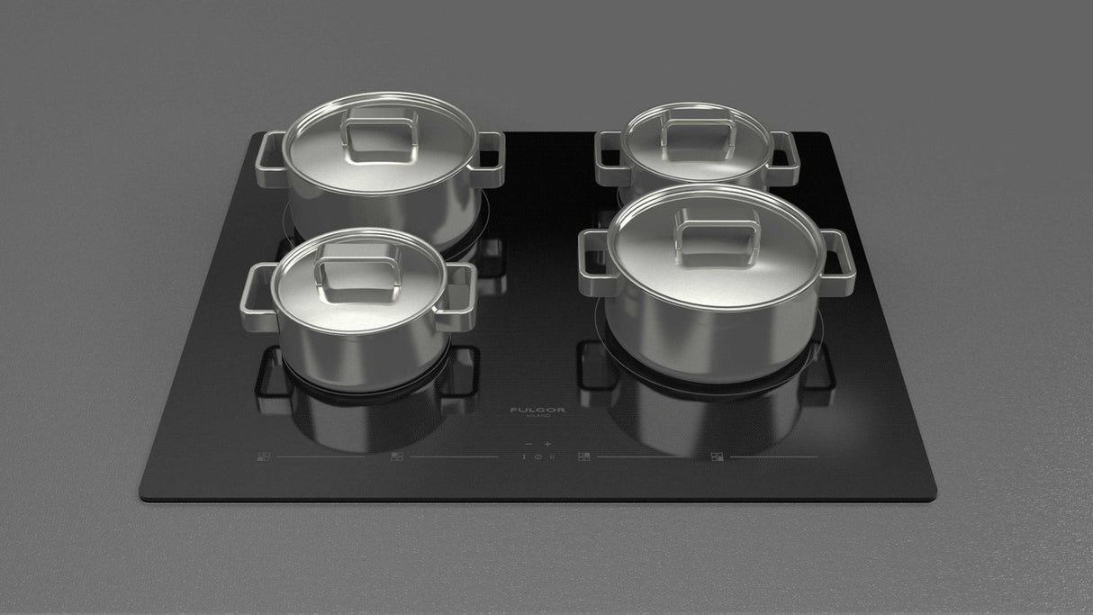 Plaque de cuisson à induction 24 po Noir à 4 zones