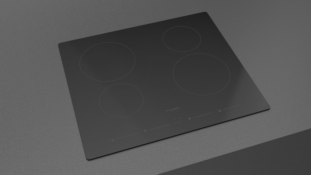 Plaque de cuisson à induction 24 po Noir à 4 zones