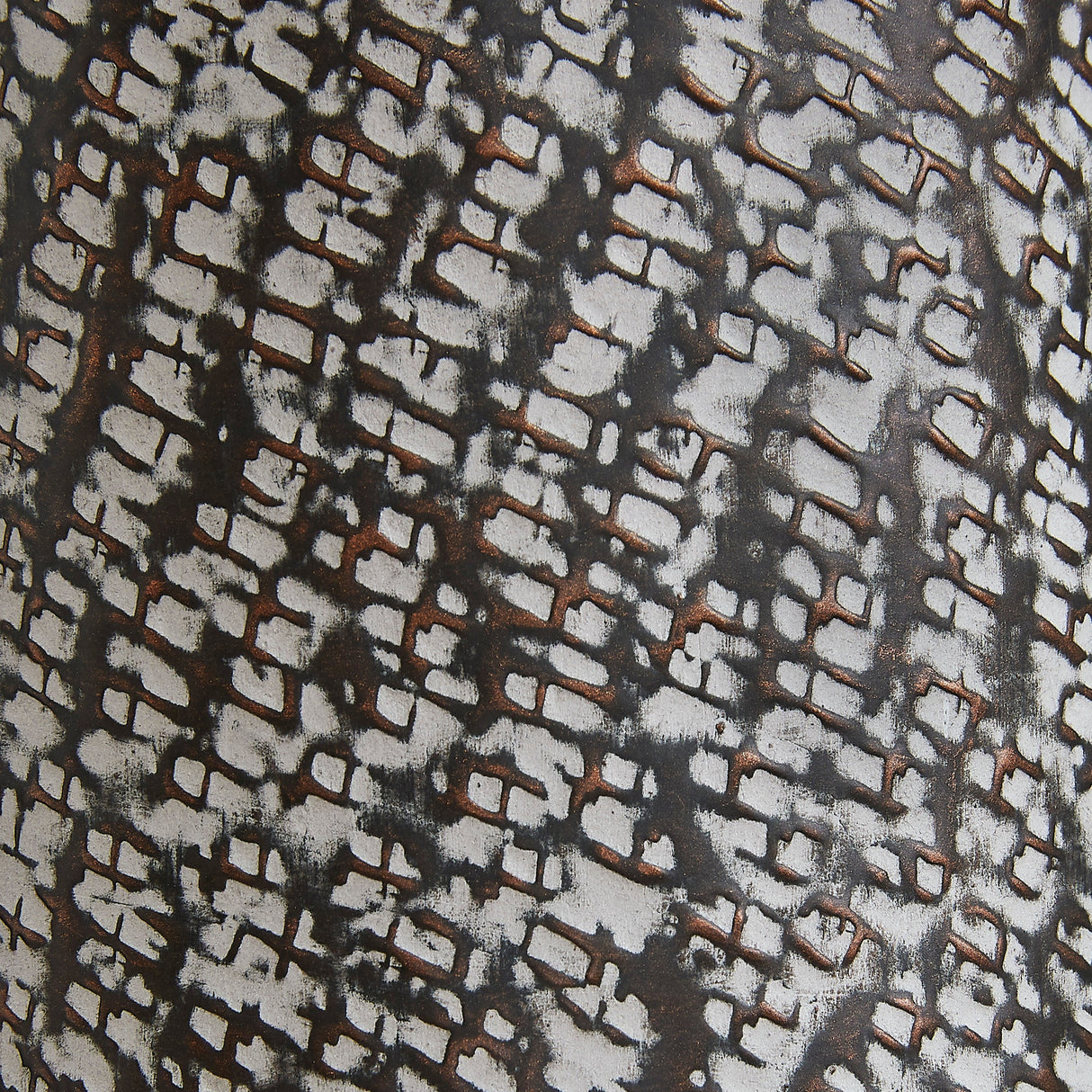 Ensemble de 2 lampes de table en métal martelé bronze antique 24 po. - Lanson