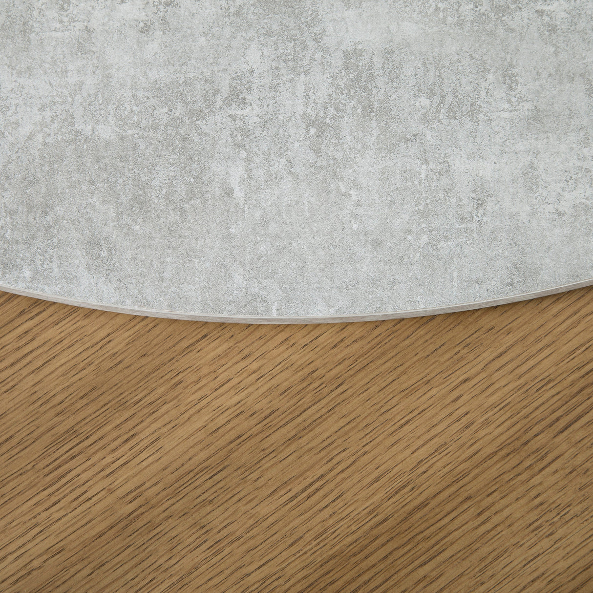 Ensemble de 2 tables gigognes en mélamine et bois - Fridley