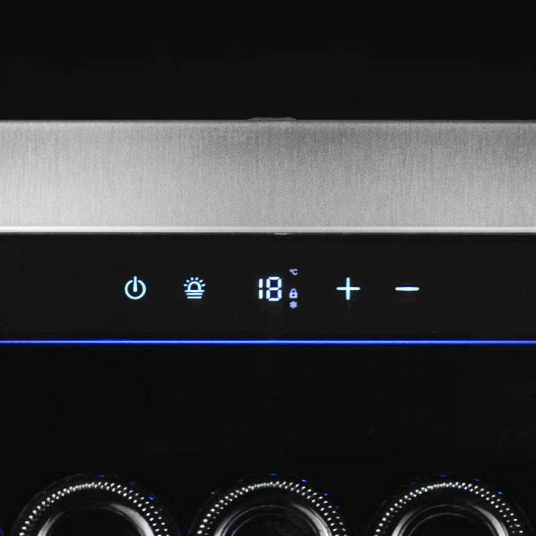 Cellier 15 po, 28 bouteilles Inox - Gamme Diamond